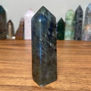 Labradorite Crystal Tower - Damaged